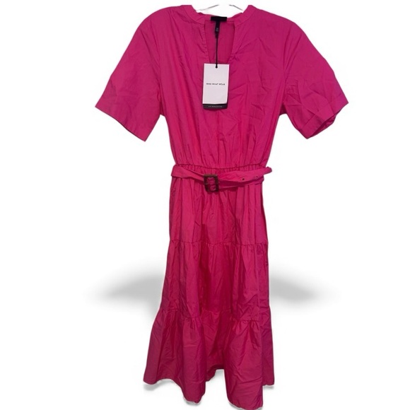 Who What Wear hot pink dress NWT XS - Picture 2 of 4